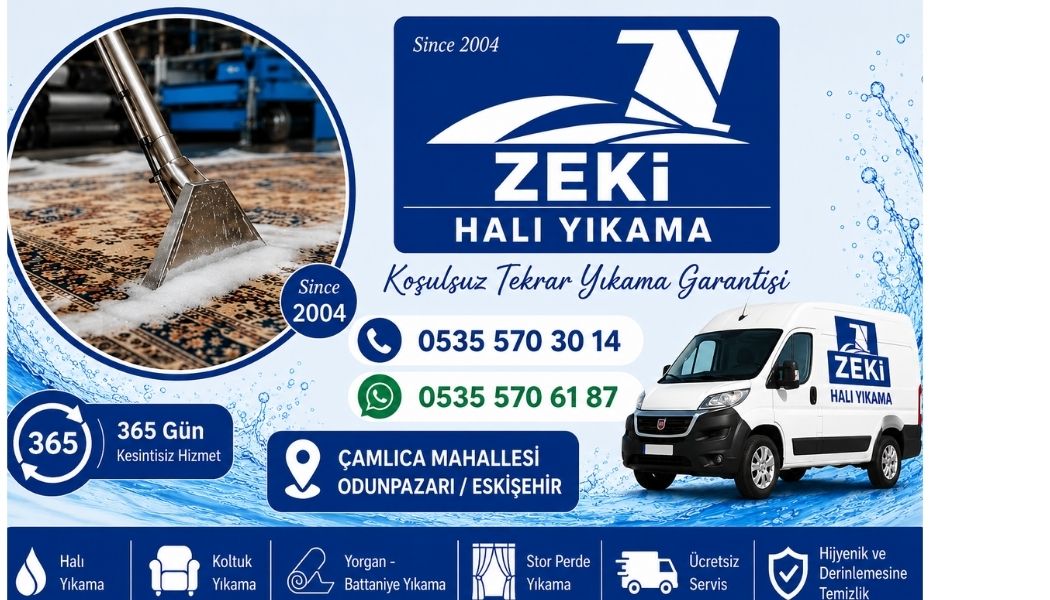 Odunpazarı Çamlıca Mahallesi Halı Yıkama Hizmeti