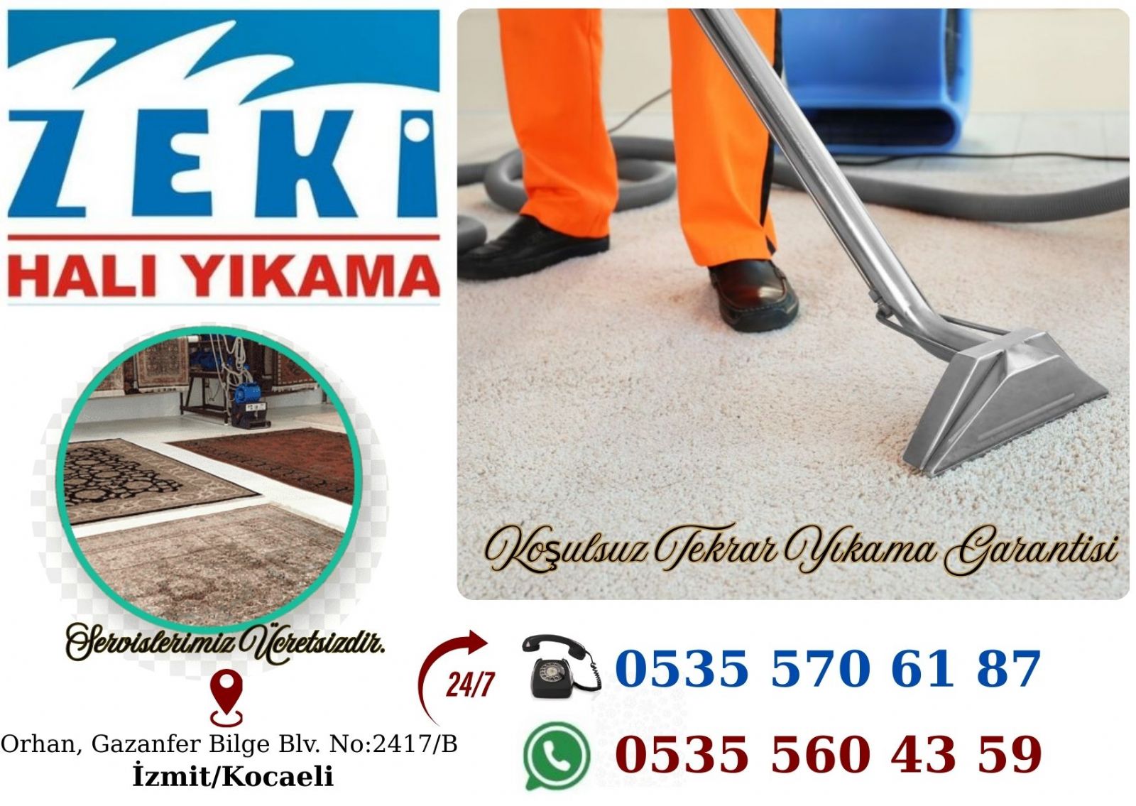 İzmit Yenişehir Mahallesi Halı Yıkama