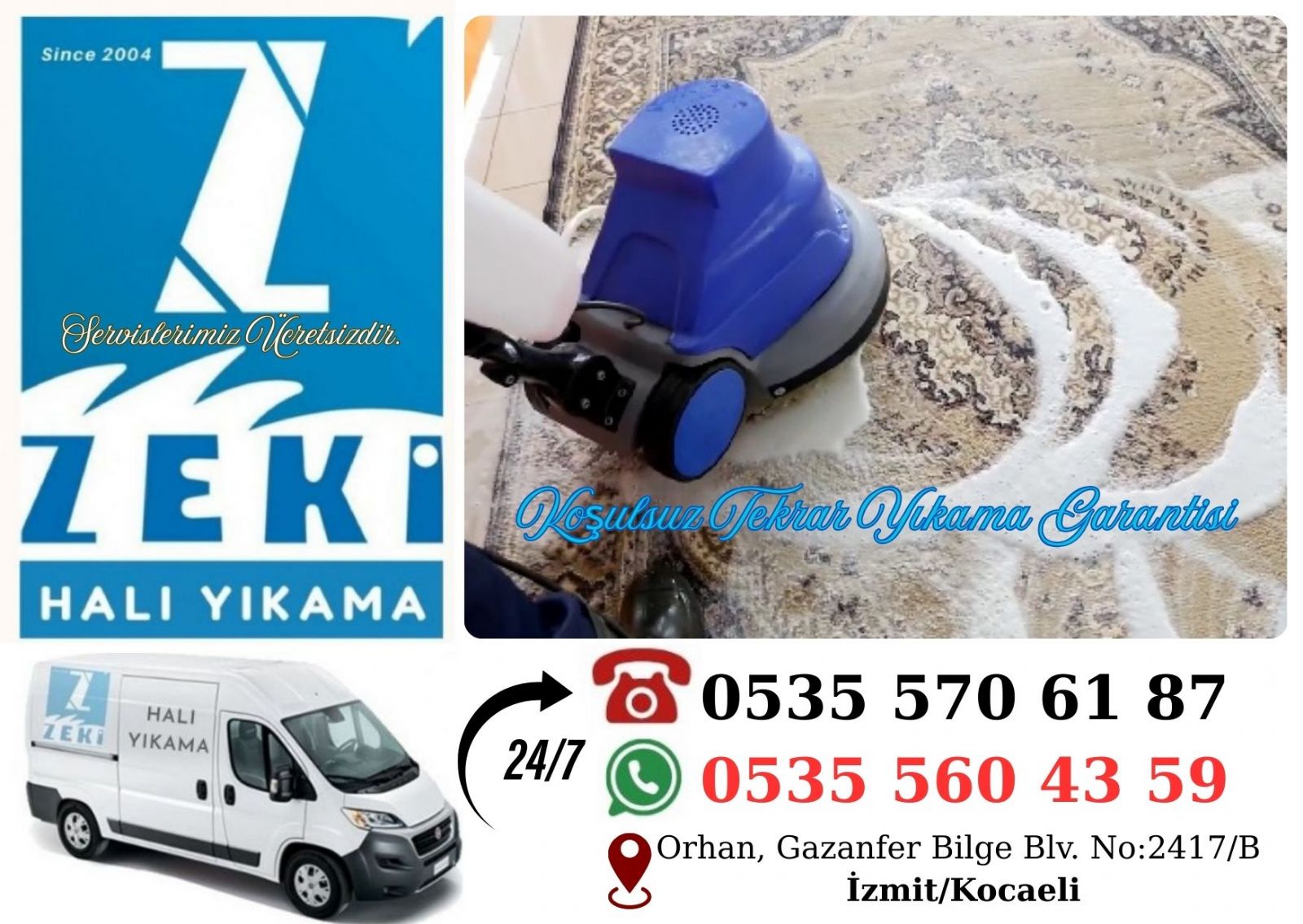 İzmit Kadıköy Mahallesi Halı Yıkama