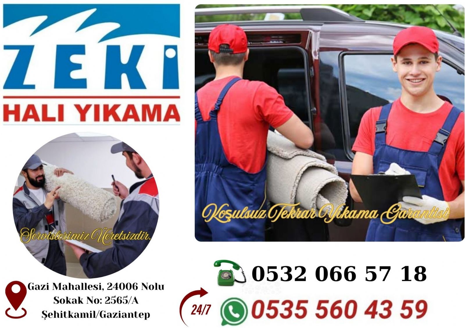 Şehitkamil Atakent Mahallesi Halı Yıkama 