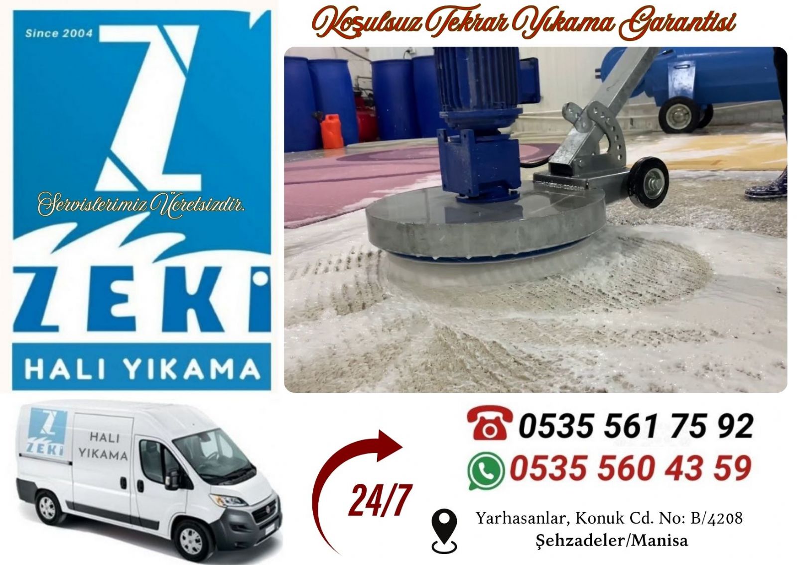 Şehzadeler Güzelyurt Mahallesi Halı Yıkama