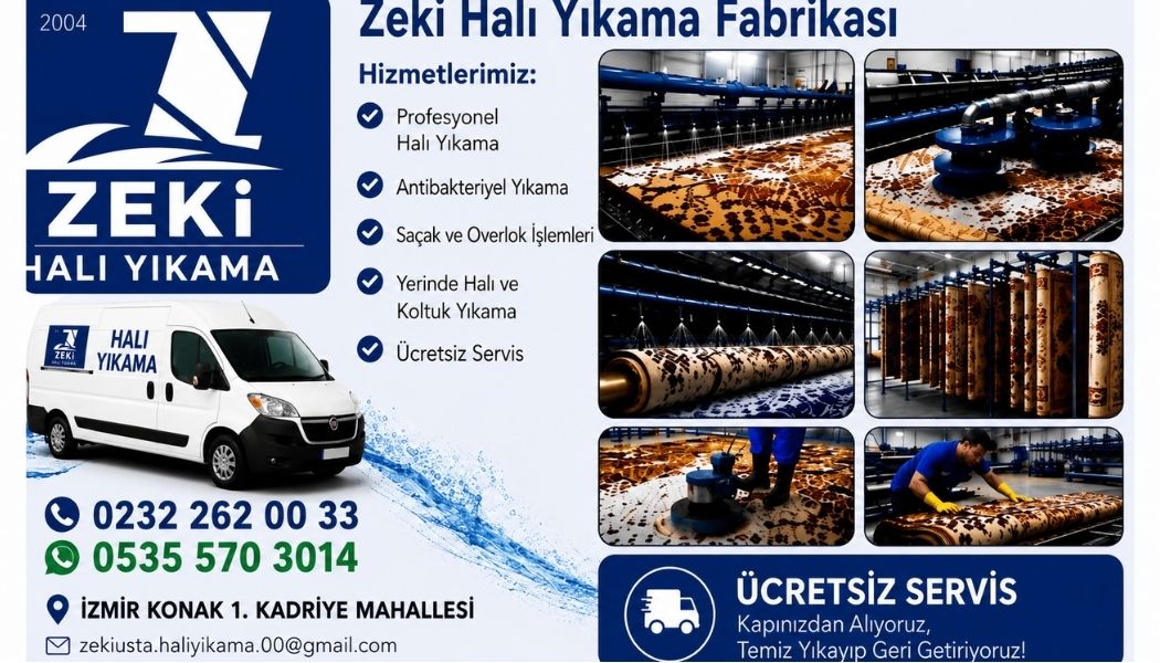 Konak 1. Kadriye Halı Yıkama Hizmeti