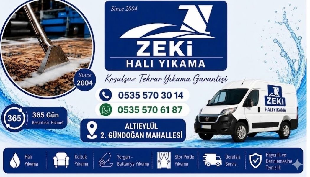 Altıeylül 2. Gündoğan Mahallesi Profesyonel Halı Yıkama Hizmetleri