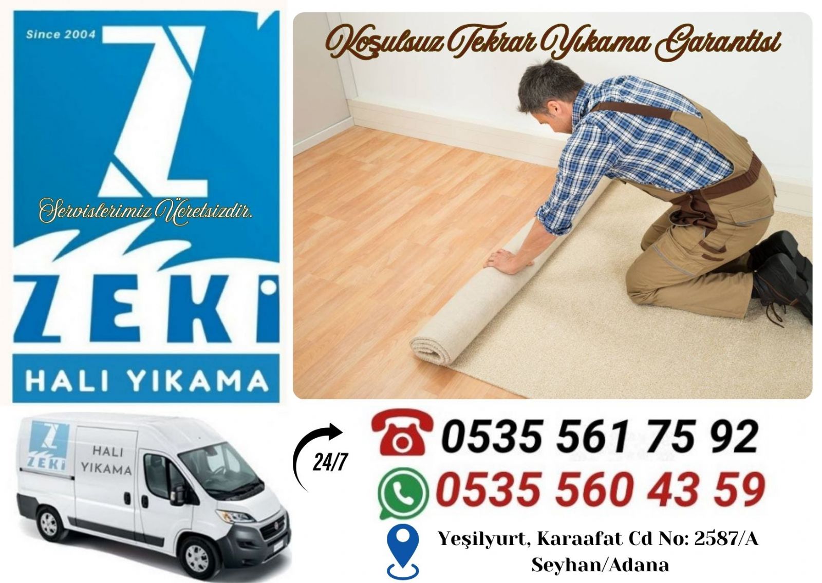 Adana Denizli Mahallesi Halı Yıkama