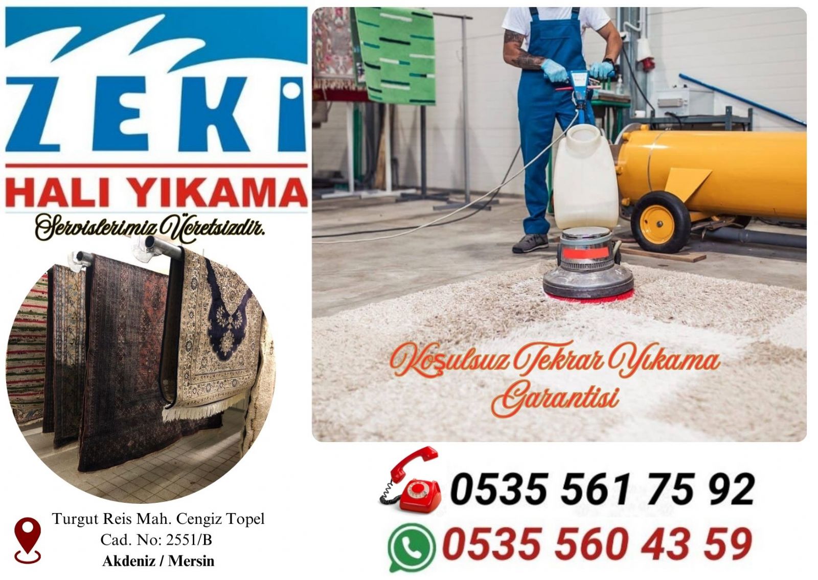 Mersin Hal Mahallesi Halı Yıkama