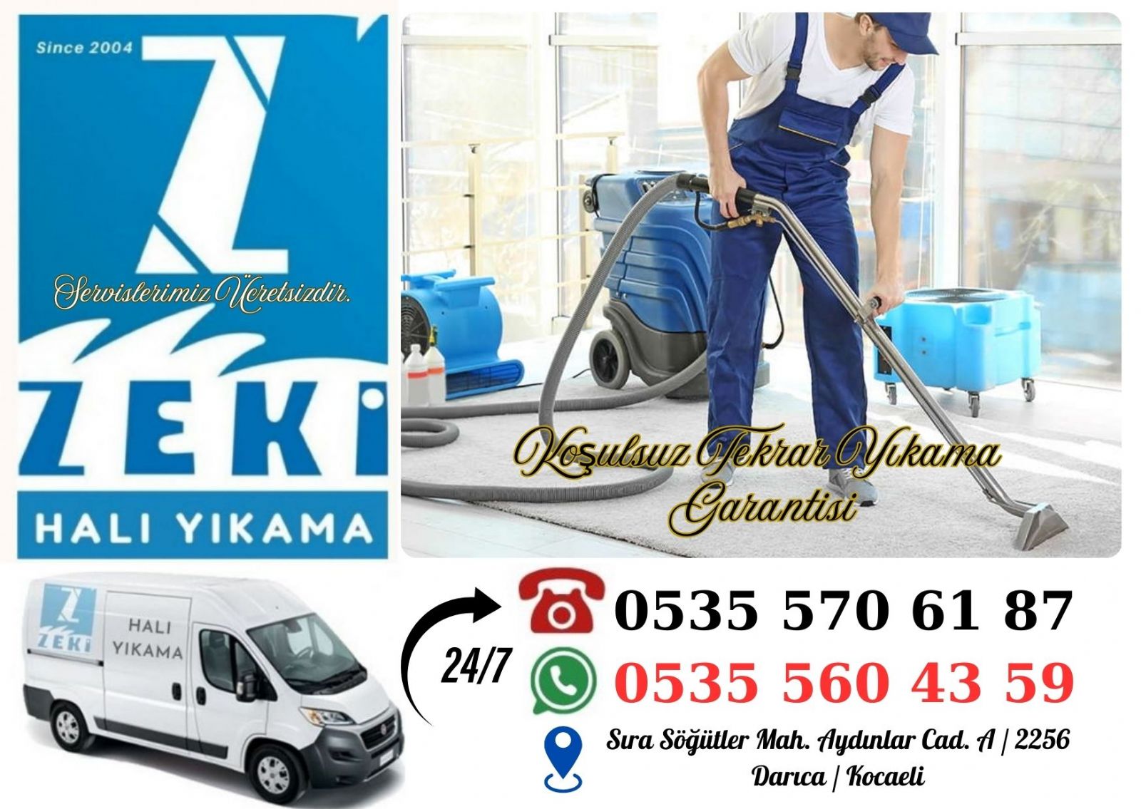 Abdi İpekçi Mahallesi Halı Yıkama 