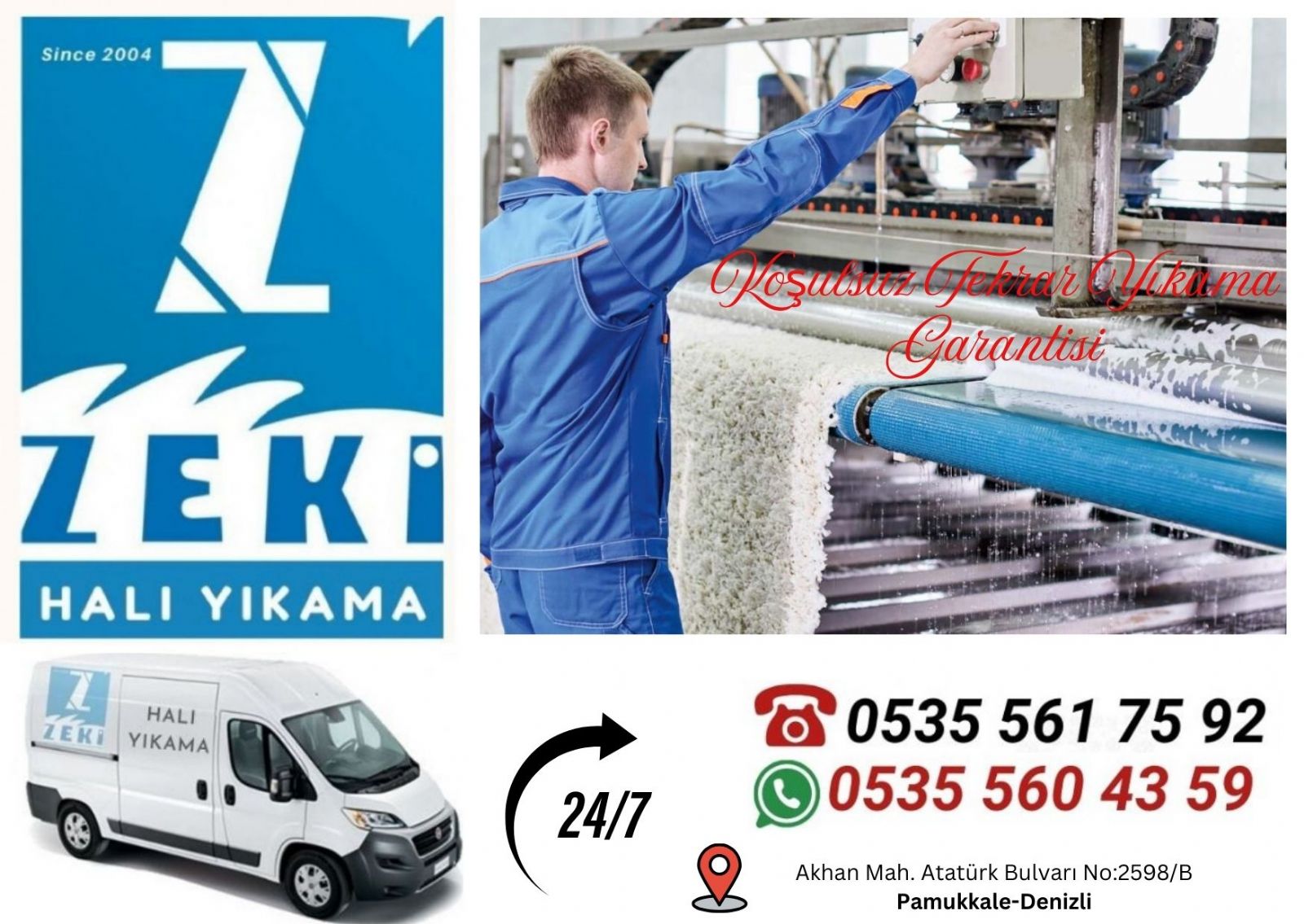 Denizli Bağbaşı Halı Yıkama