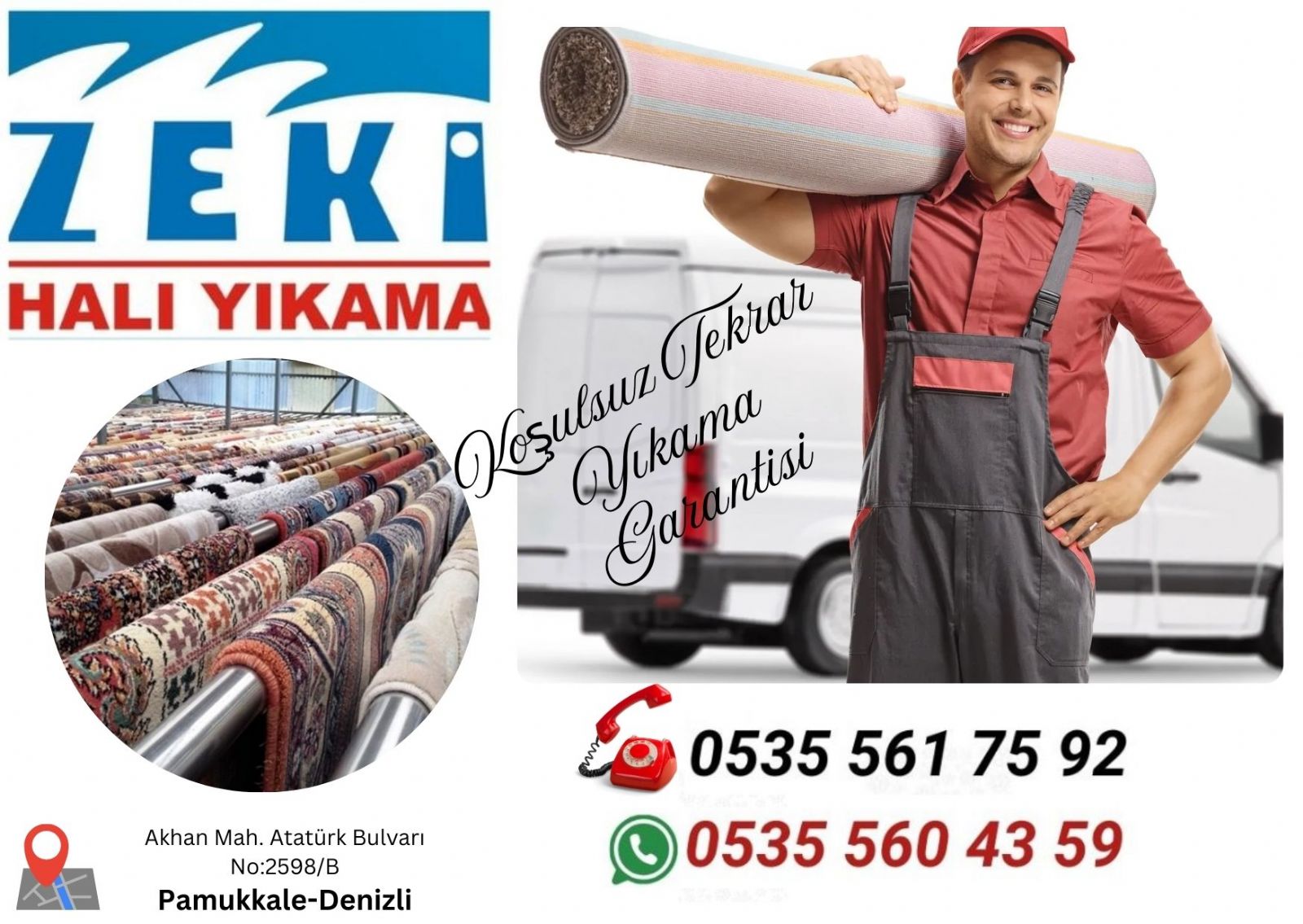 Denizli Zeytinköy Halı Yıkama
