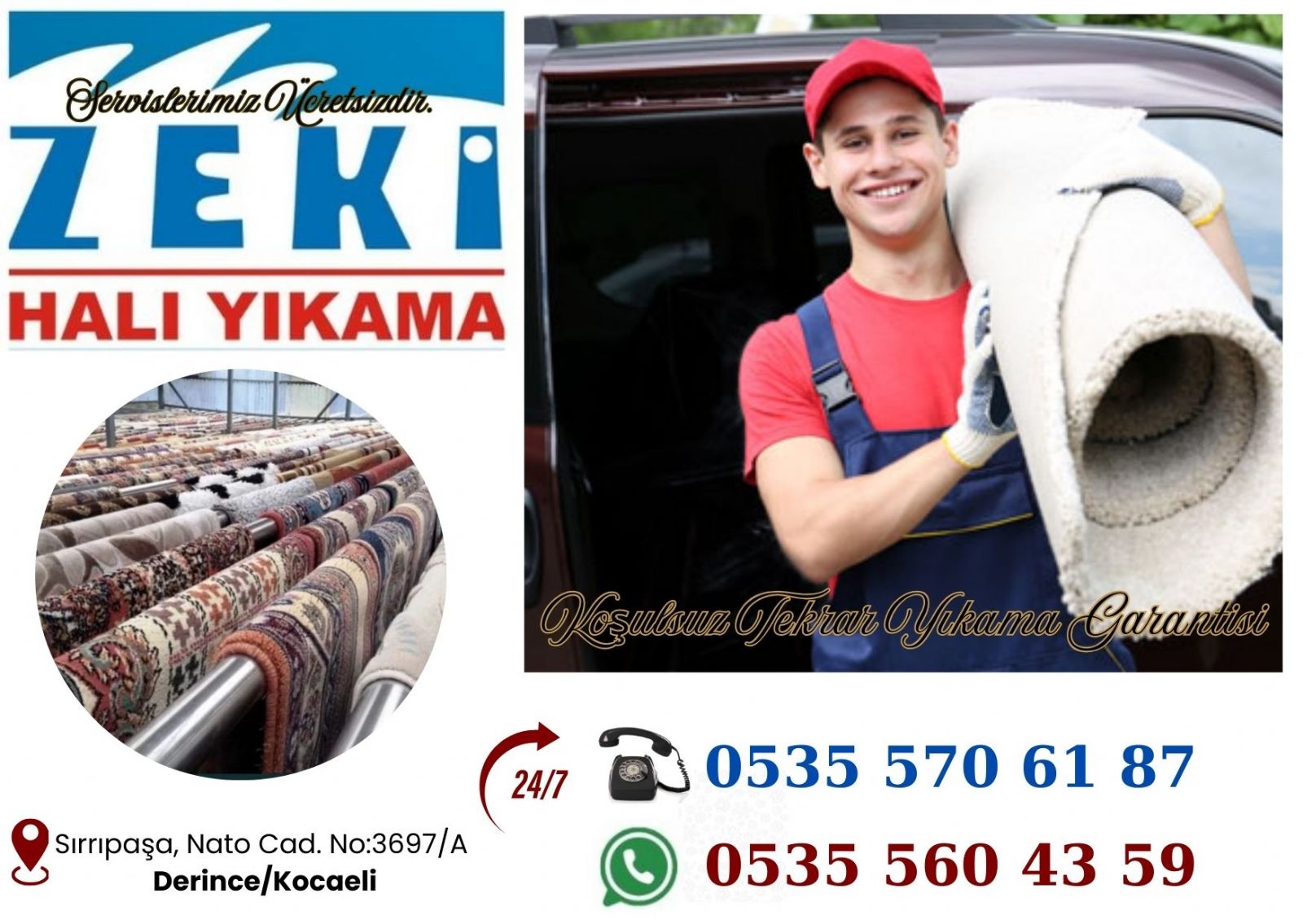 Derince Yenikent Mahallesi Halı Yıkama