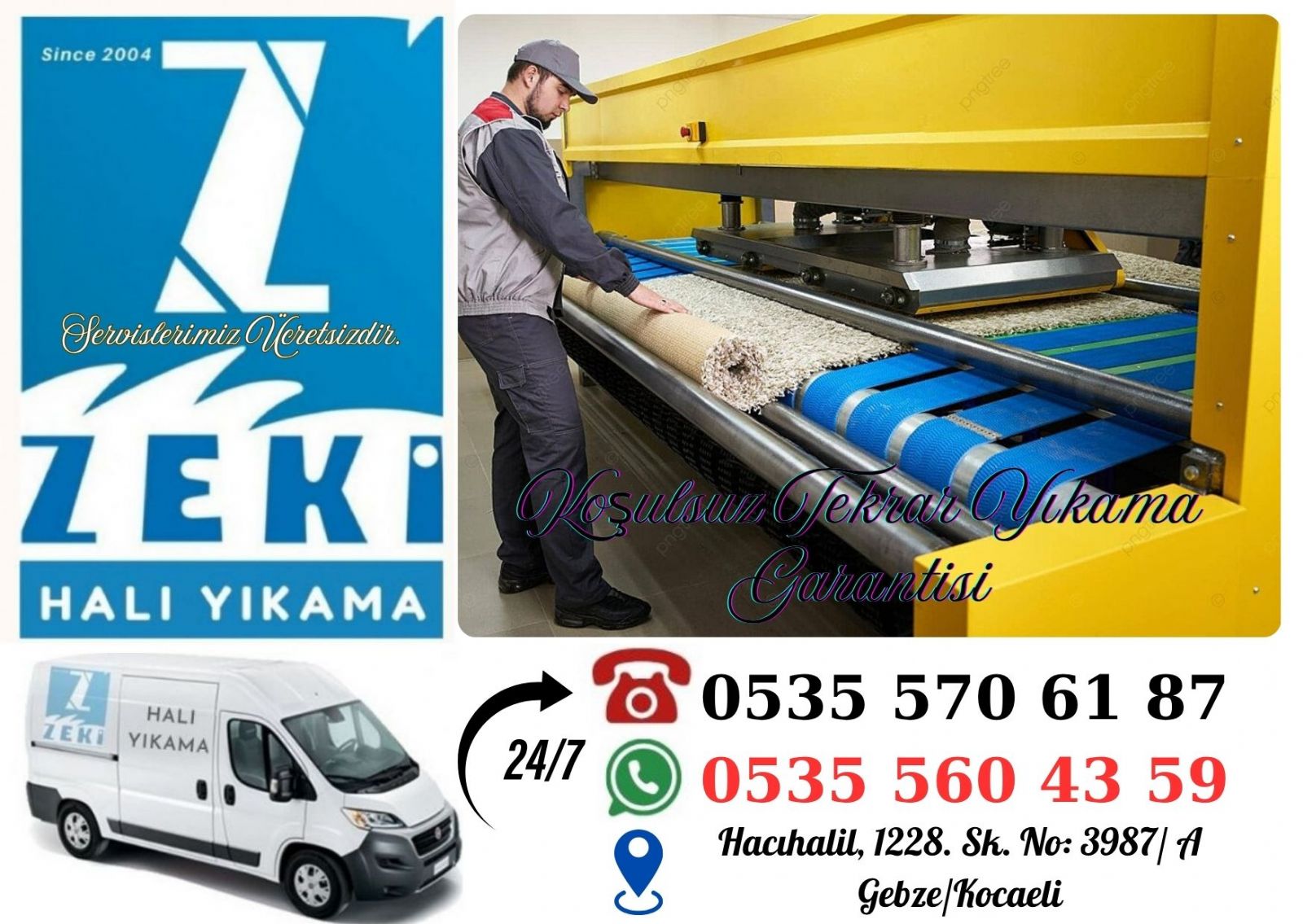 Köşklü Çeşme Mahallesi Halı Yıkama