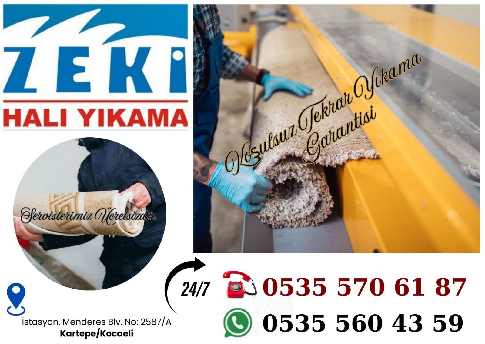 Kartepe Ataevler Mahallesi Halı Yıkama 