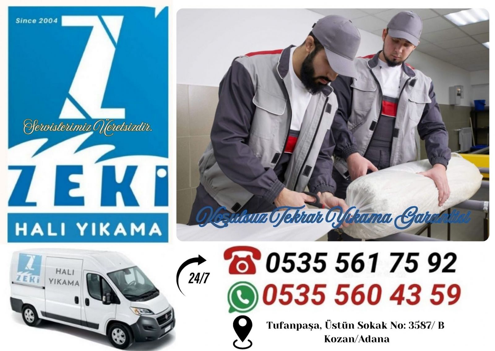 Kozan Karacaoğlan Mahallesi Halı Yıkama