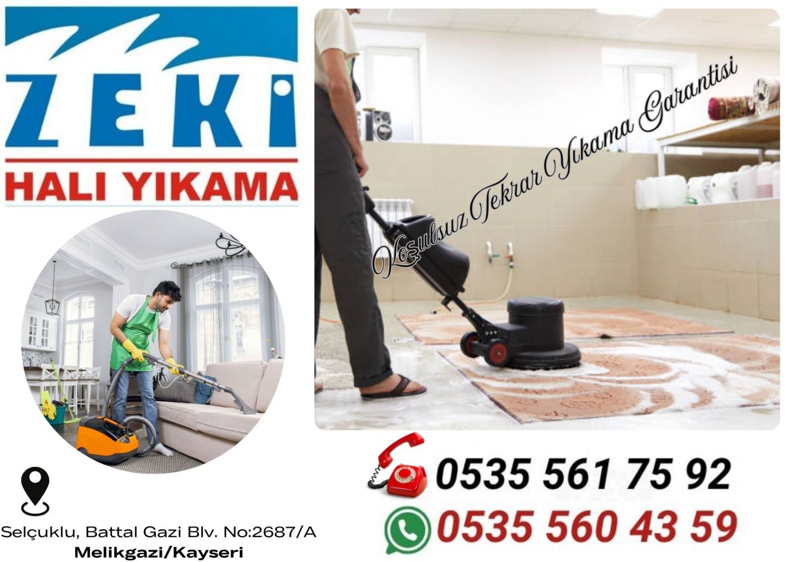 Kayseri Osmanlı Mahallesi Halı Yıkama