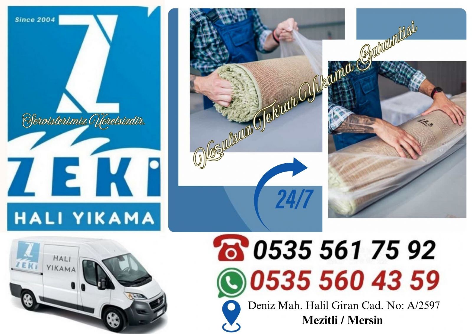 Mersin Akdeniz Mahallesi Halı Yıkama