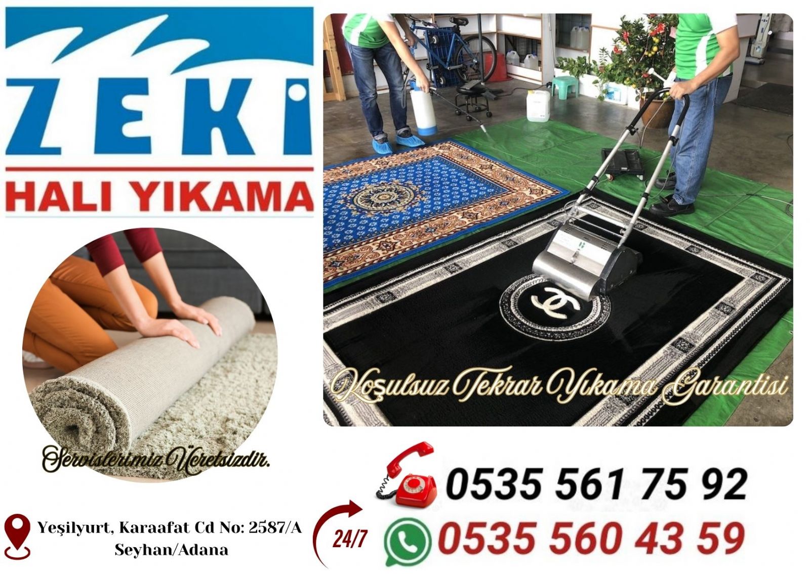 Adana Dumlupınar Mahallesi Halı Yıkama