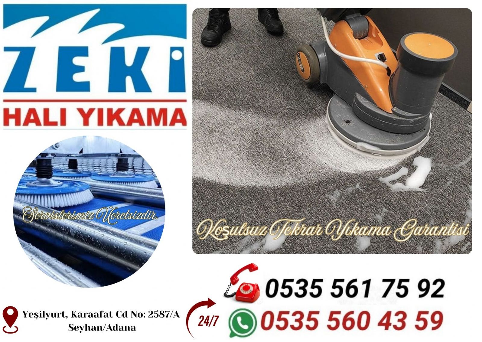 Adana Barış Mahallesi Halı Yıkama