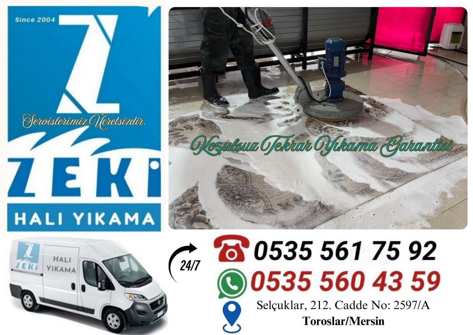 Yalınayak Mahallesi Halı Yıkama