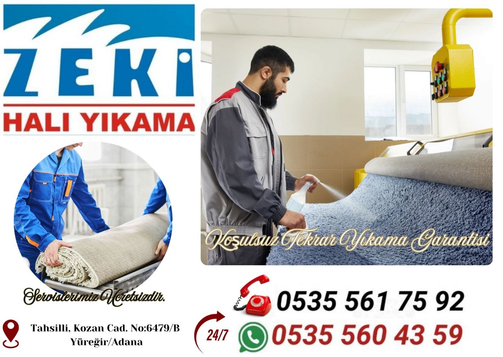 Adana Yavuzlar Mahallesi Halı Yıkama