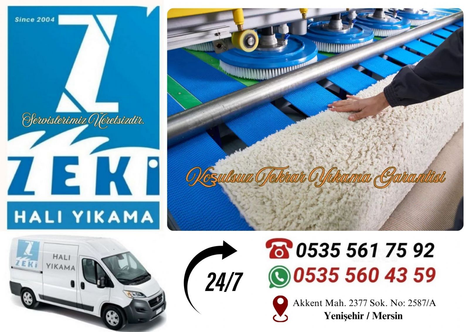 Mersin Batıkent Mahallesi Halı Yıkama