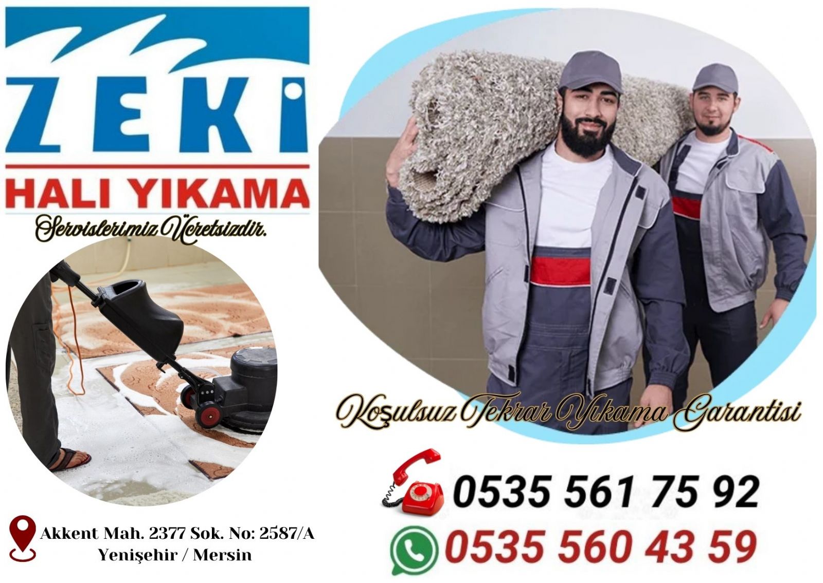 Yenişehir Cumhuriyet Mahallesi Halı Yıkama