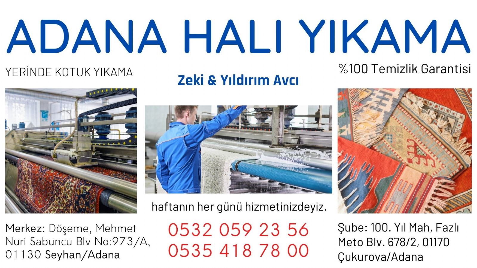 Adana Halı Yıkama