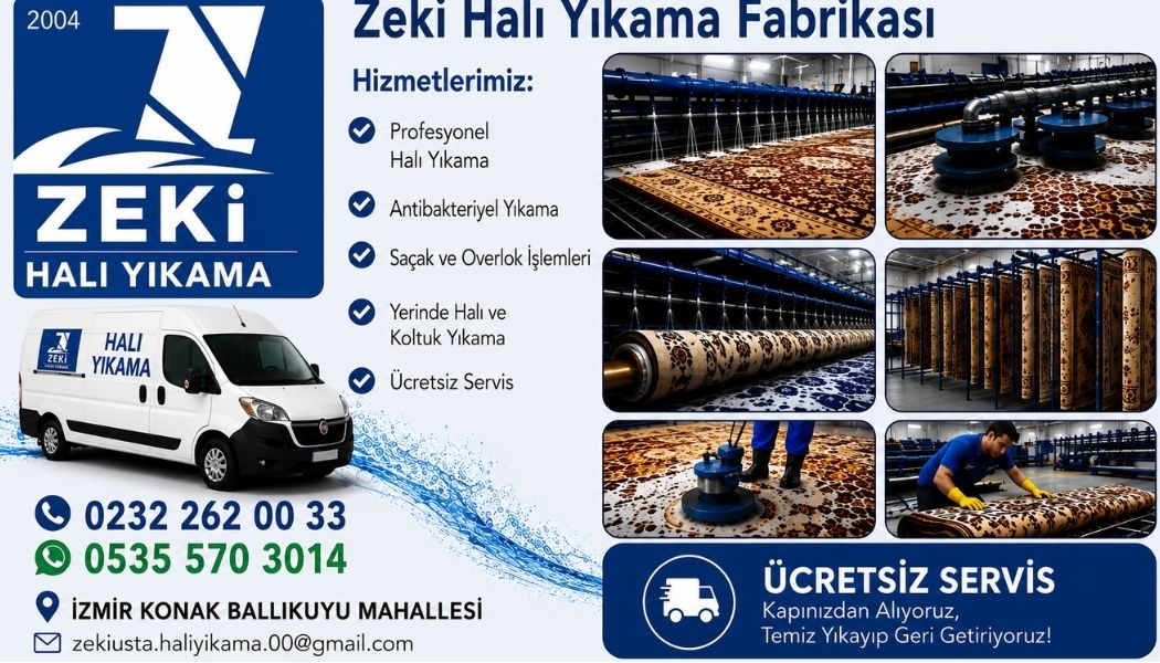 Konak Ballıkuyu Mahallesi halı yıkama 
