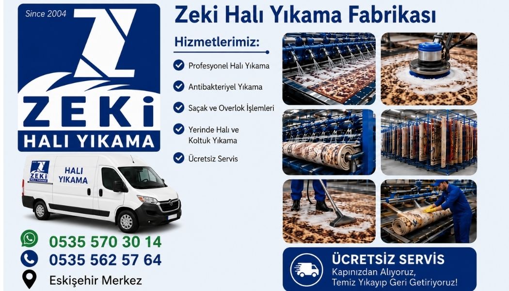 eskişehir halı yıkama