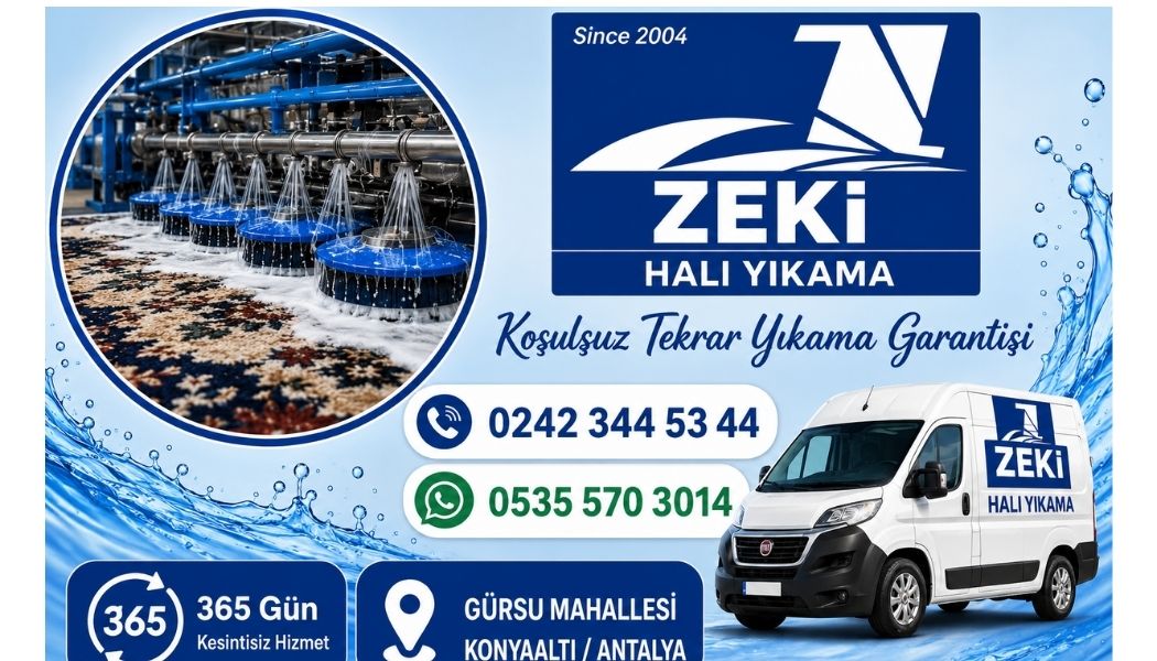 Konyaaltı Gürsu Mahallesi Halı Yıkama