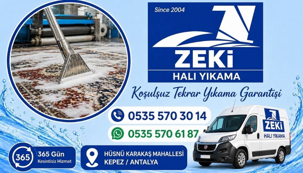 Kepez Hüsnü Karakaş Mahallesi Halı Yıkama Hizmeti