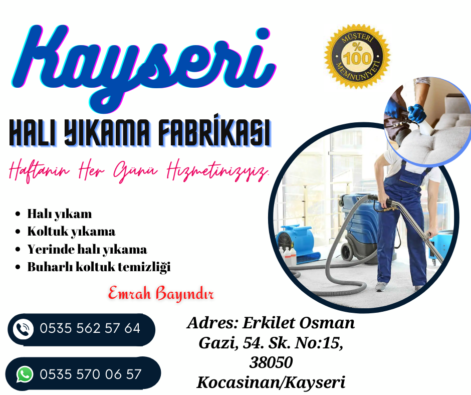 Kayseri Halı Yıkama 