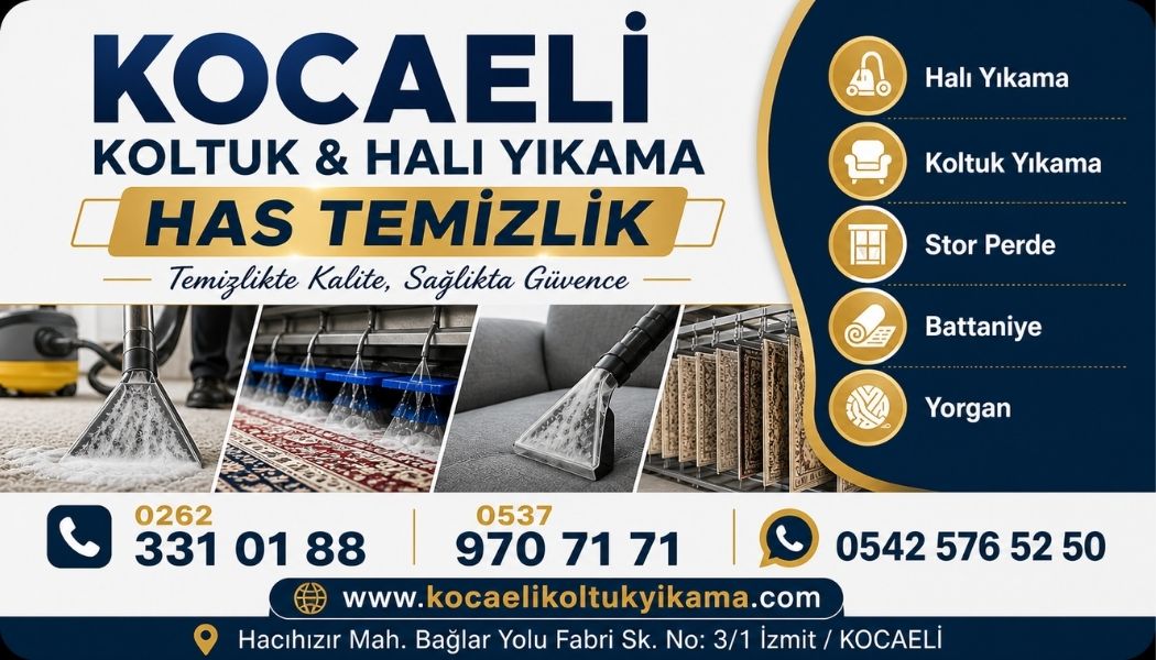 İzmit Yuvam Mahallesi Halı Yıkama