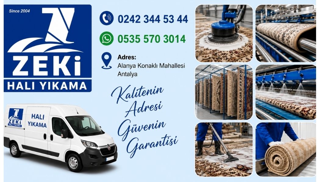 Alanya Konaklı Mahallesi Halı Yıkama Hizmeti