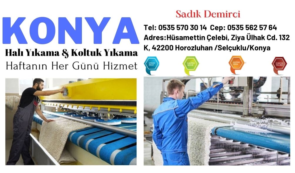 Konya Halı Yıkama 