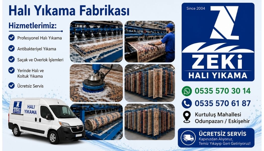 Odunpazarı Kurtuluş Mahallesi Halı Yıkama Hizmeti