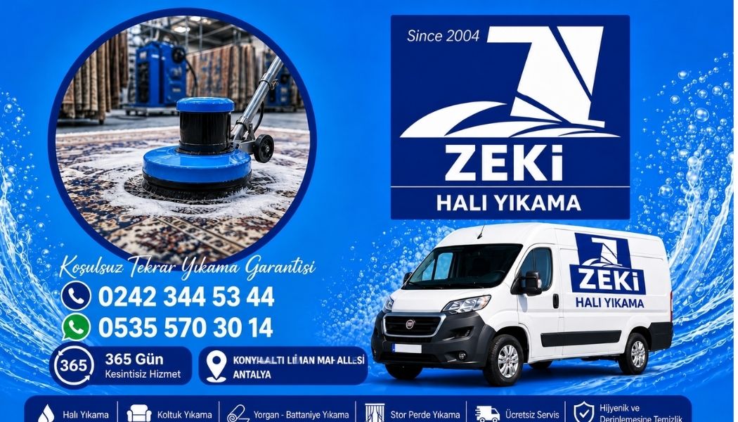 Konyaaltı Liman Mahallesi Halı Yıkama