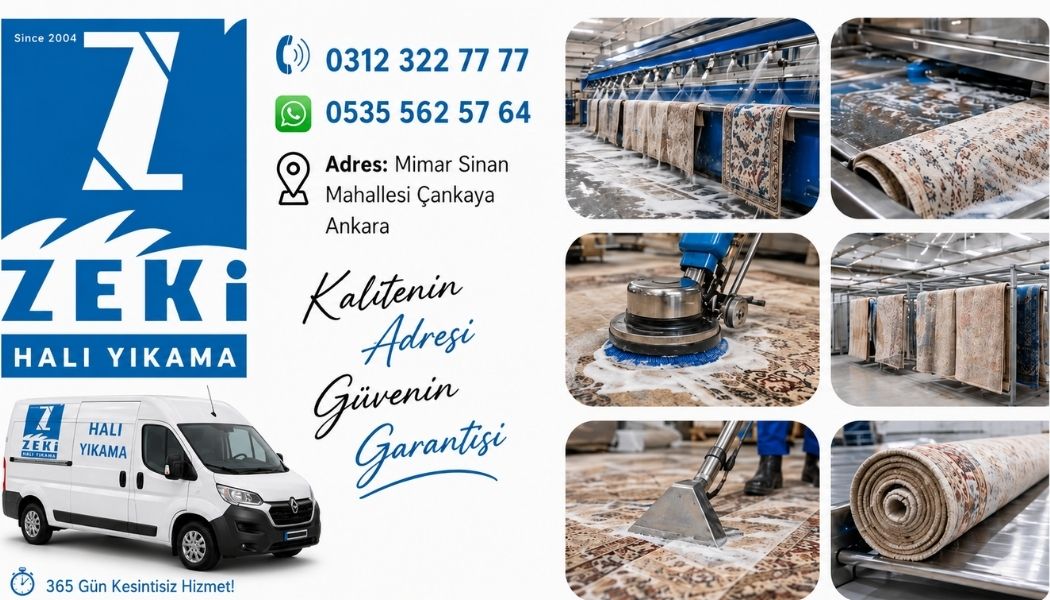 Çankaya Mimar Sinan Mahallesi Halı Yıkama