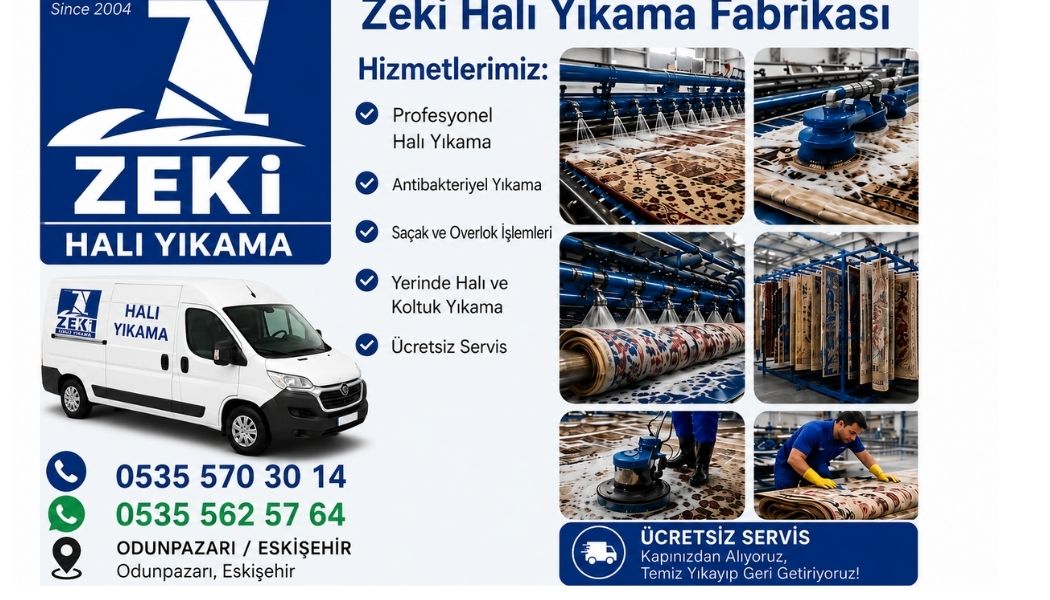 Odunpazarı Halı Yıkama Hizmeti