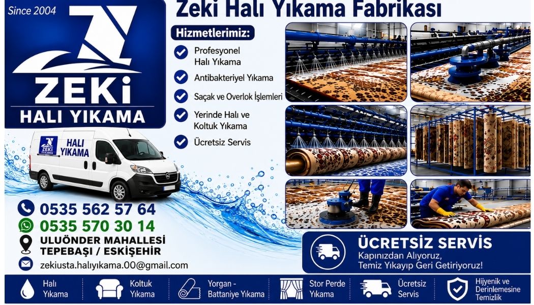 Tepebaşı Uluönder Mahallesi Halı Yıkama Hizmeti