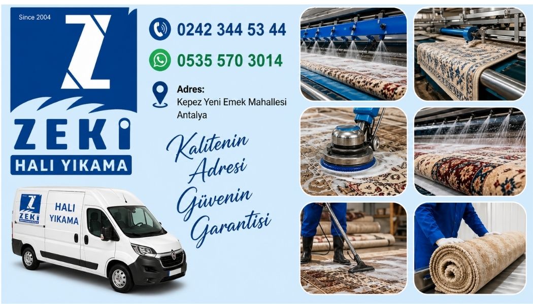 Kepez Yeni Emek Mahallesi Halı Yıkama Hizmeti