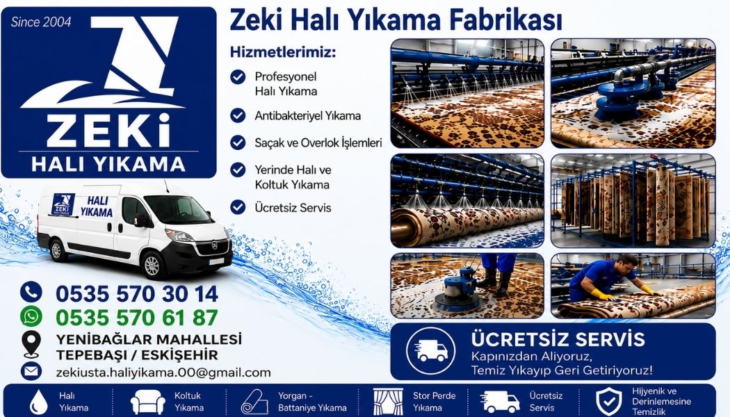 Tepebaşı Yenibağlar Mahallesi Halı Yıkama Hizmeti